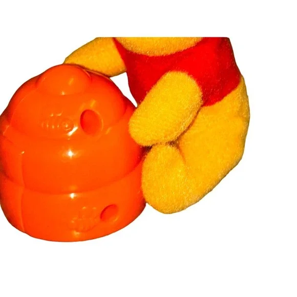 Plush 2001 Mcdonalds Disney Happy Meal Toys Winnie The Pooh Keychain Collectible - Picture 8 of 11